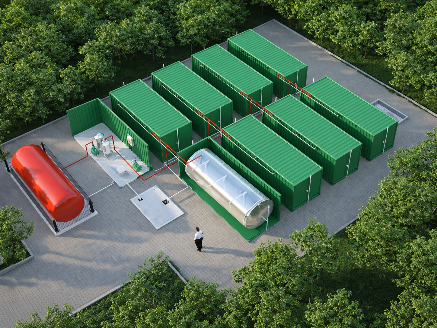 BIODIGESTOR CONTAINER