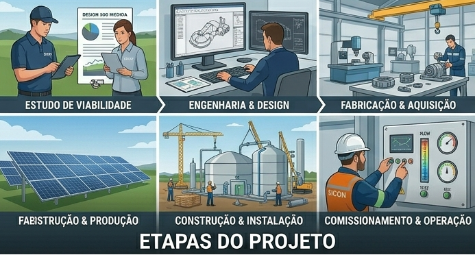 Etapas do projeto